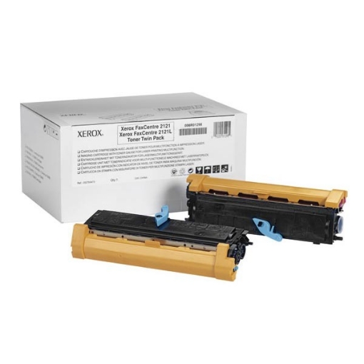 Picture of Xerox 006R01298 (6R1298) OEM Black Toner Cartridge (2 pk)