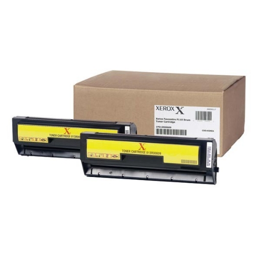 Picture of Xerox 013R00609 (13R609) OEM Black Toner Cartridges (2 pk)