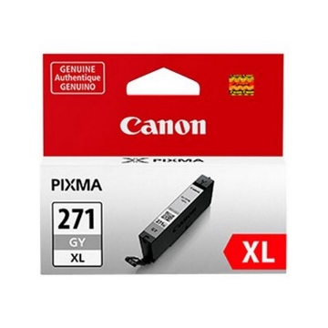 Picture of Canon 0340C001AA (CLI-271XLGY) OEM High Yield Gray Ink Cartridge