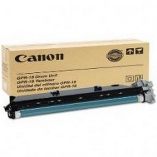 Picture of Canon 0385B003BA (GPR-18BK) OEM Black Drum Unit