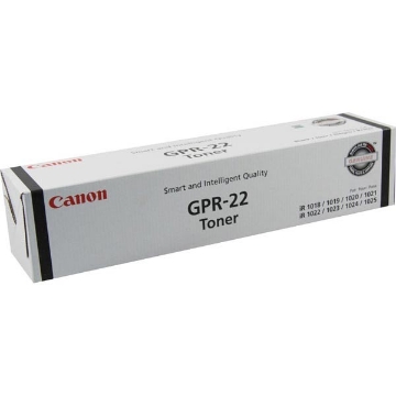 Picture of Canon 0386B003AA (GPR-22BK) OEM Black Copier Cartridge