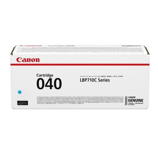 Picture of Canon 0458C001 (Cartridge 040) OEM High Yield Cyan Toner Cartridge