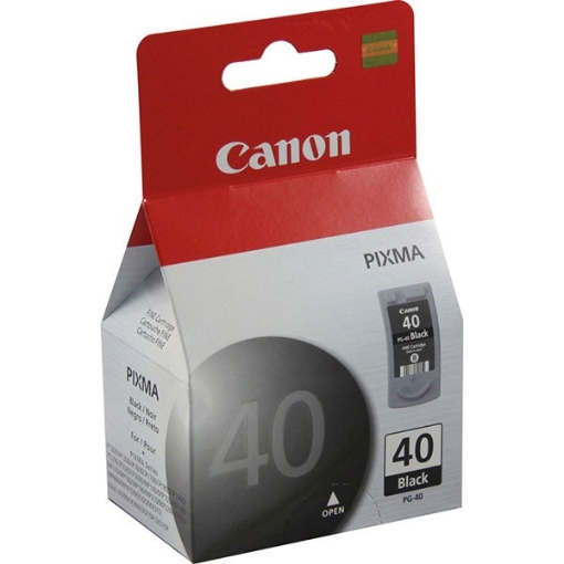 Picture of Canon 0615B002 (PG-40) OEM Black Inkjet Cartridge