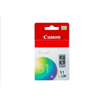 Show details for Canon 0618B002 (CL-51) OEM Tri-Color Inkjet Cartridge Picture of Canon 0618B002 (CL-51) OEM Tri-Color Inkjet Cartridge