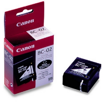 Show details for Canon 0881A003AA (BC-02) OEM Black Inkjet Cartridge Picture of Canon 0881A003AA (BC-02) OEM Black Inkjet Cartridge