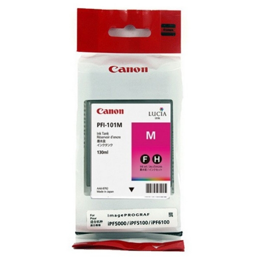 Picture of Canon 0885B001AA (PFI-101M) OEM Magenta Inkjet Cartridge