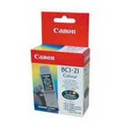 Picture of Canon 0955A003 (BCI-21C) OEM Tri-Color Inkjet Cartridge