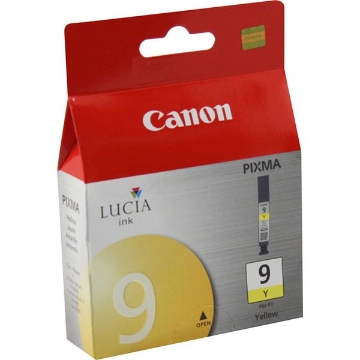 Show details for Canon 1037B002 (PGI-9Y) OEM Yellow Inkjet Cartridge Picture of Canon 1037B002 (PGI-9Y) OEM Yellow Inkjet Cartridge