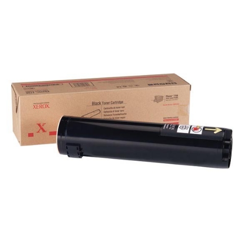 Picture of Xerox 106R00652 (106R652) OEM Black Toner Cartridge