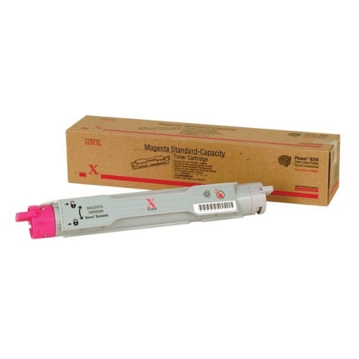 Picture of Xerox 106R00669 (106R669) OEM Magenta Toner Cartridge