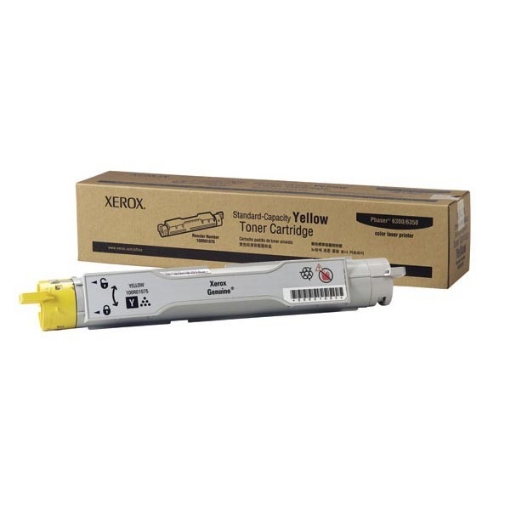 Picture of Xerox 106R01075 (106R01075) OEM Yellow Toner Cartridge