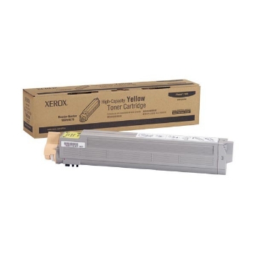 Show details for Xerox 106R01079 OEM Yellow Toner Cartridge Picture of Xerox 106R01079 OEM Yellow Toner Cartridge
