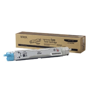 Show details for Xerox 106R01082 OEM Cyan Toner Cartridge Picture of Xerox 106R01082 OEM Cyan Toner Cartridge