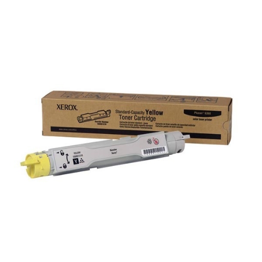 Picture of Xerox 106R01216 OEM Yellow Toner Cartridge