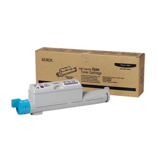 Picture of Xerox 106R01218 OEM High Yield Cyan Toner Cartridge