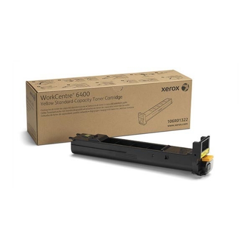 Picture of Xerox 106R01322 OEM Yellow Toner Cartridge