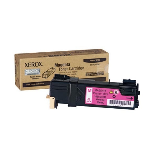 Picture of Xerox 106R01332 (106R1332) OEM Magenta Toner Cartridge