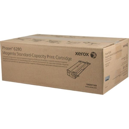 Picture of Xerox 106R01389 (106R01389) OEM Magenta Laser Toner Cartridge