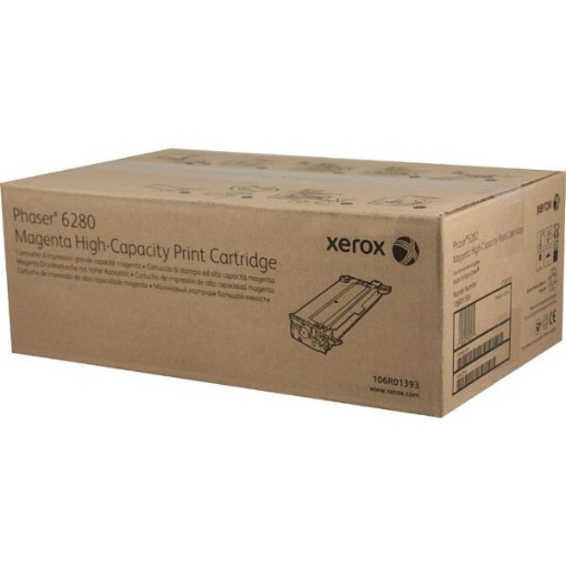 Picture of Xerox 106R01393 OEM Magenta Laser Toner Cartridge