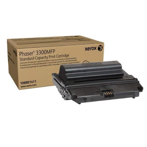 Picture of Xerox 106R01411 OEM Black Laser Toner Cartridge