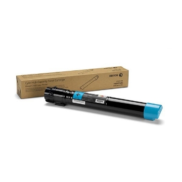 Show details for Xerox 106R01436 OEM Cyan Toner Cartridge Picture of Xerox 106R01436 OEM Cyan Toner Cartridge