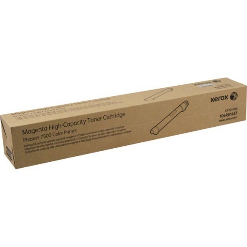 Picture of Xerox 106R01437 OEM Magenta Toner Cartridge