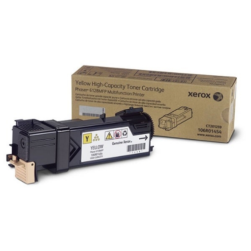 Picture of Xerox 106R01454 OEM Yellow Toner Cartridge