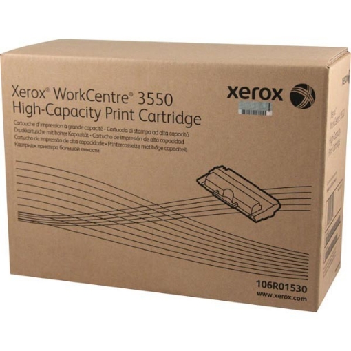 Picture of Xerox 106R01530 OEM High Yield Black Toner Cartridge