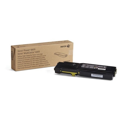 Picture of Xerox 106R02227 OEM High Yield Yellow Toner