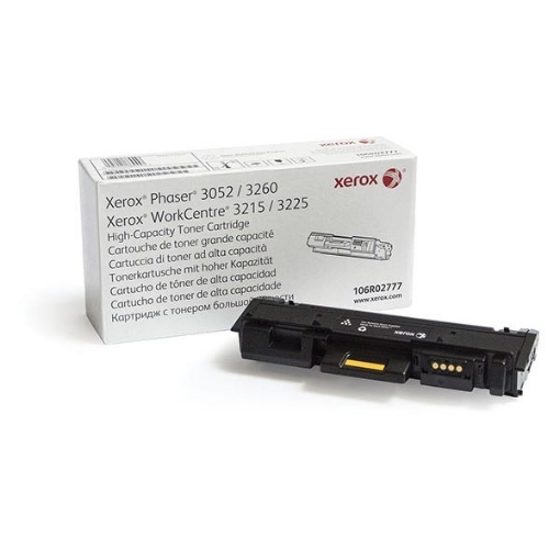 Picture of Xerox 106R02777 OEM High Yield Black Toner Cartridge