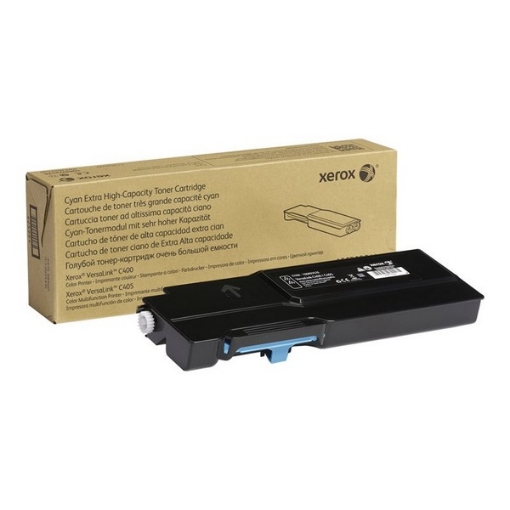 Picture of Xerox 106R03526 OEM Extra High Yield Cyan Toner Cartridge