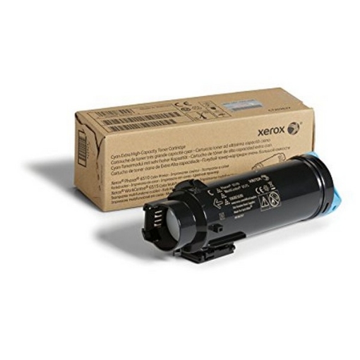 Picture of Xerox 106R03690 OEM Extra High Yield Cyan Toner Cartridge