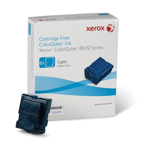 Picture of Xerox 108R00950 OEM Cyan Solid Ink Sticks