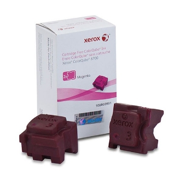 Show details for Xerox 108R00991 OEM Magenta ColorQube Ink (2/Box) Picture of Xerox 108R00991 OEM Magenta ColorQube Ink (2/Box)