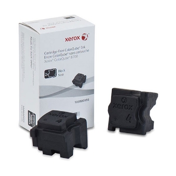 Show details for Xerox 108R00993 OEM Black ColorQube Ink (2/Box) Picture of Xerox 108R00993 OEM Black ColorQube Ink (2/Box)