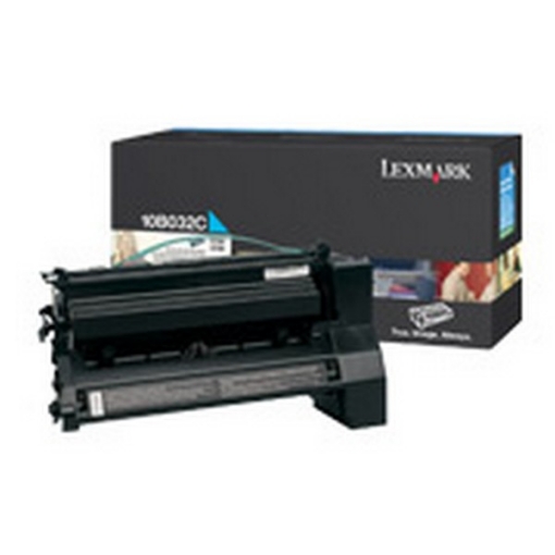 Picture of Lexmark 10B032C OEM Cyan Toner Cartridge