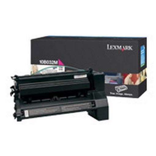 Picture of Lexmark 10B032M OEM Magenta Toner Cartridge