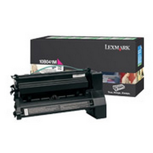 Picture of Lexmark 10B041M OEM Magenta Toner Cartridge