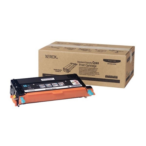 Picture of Xerox 113R00719 (113R719) OEM Cyan Laser Toner Cartridge