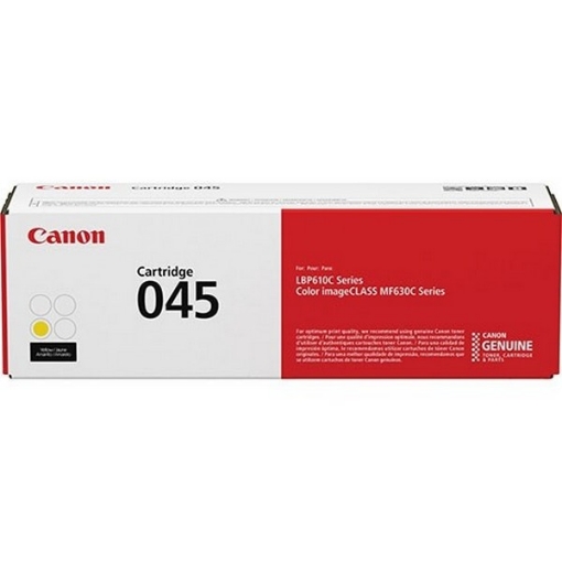 Picture of Canon 1239C001AA (Cartridge 045) OEM High Yield Yellow Toner Cartridge