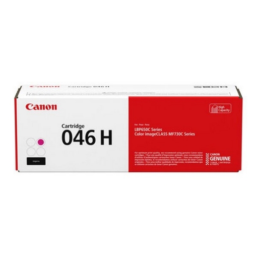 Picture of Canon 1252C001AA (046H) OEM High Yield Magenta Toner Cartridge