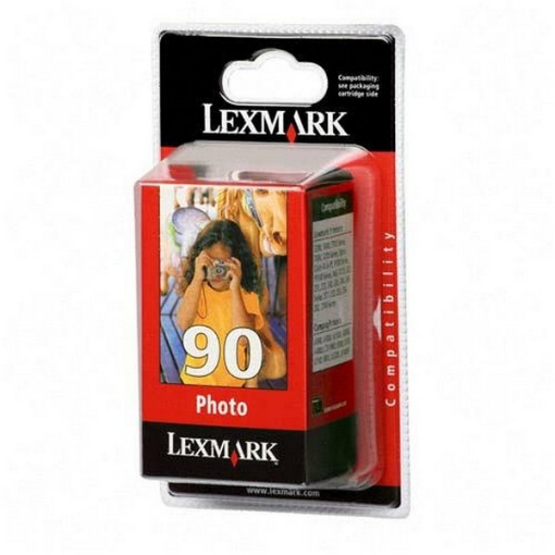 Picture of Lexmark 12A1990 (Lexmark #90) OEM Color Inkjet Cartridge