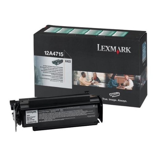 Picture of Lexmark 12A7415 OEM Black Toner Cartridge