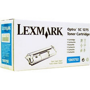 Show details for Lexmark 1361752 OEM Cyan Toner Cartridge Picture of Lexmark 1361752 OEM Cyan Toner Cartridge