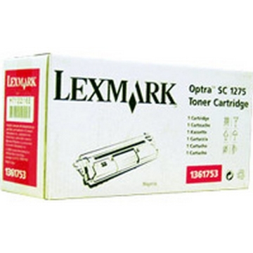Show details for Lexmark 1361753 OEM Magenta Toner Cartridge Picture of Lexmark 1361753 OEM Magenta Toner Cartridge