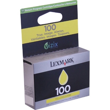 Show details for Lexmark 14N0902 (Lexmark #100Y) OEM Yellow Ink Cartridge Picture of Lexmark 14N0902 (Lexmark #100Y) OEM Yellow Ink Cartridge