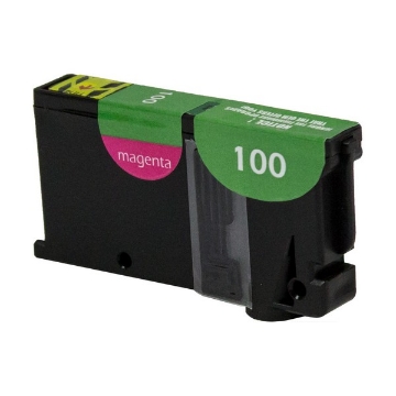 Show details for Remanufactured 14N1055 (Lexmark #100XL) Magenta Inkjet Cartridge (200 Yield) Picture of Remanufactured 14N1055 (Lexmark #100XL) Magenta Inkjet Cartridge (200 Yield)