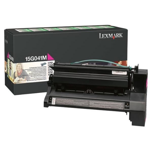 Picture of Lexmark 15G041M OEM Magenta Print Cartridge