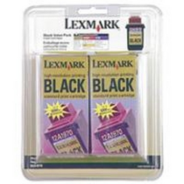 Show details for Lexmark 15M1330 (Lexmark #70) OEM Black Ink Cartridge (2 pk) Picture of Lexmark 15M1330 (Lexmark #70) OEM Black Ink Cartridge (2 pk)