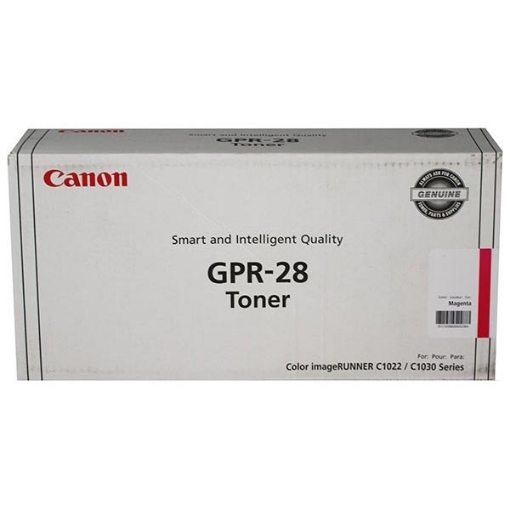 Picture of Canon 1658B004AA (GPR-28M) OEM Magenta Toner Printer Cartridge